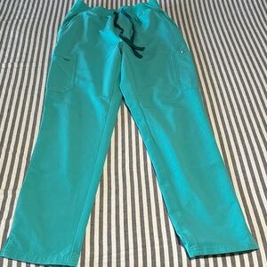 Figs women’s Teal Drawstring scrub  Pants